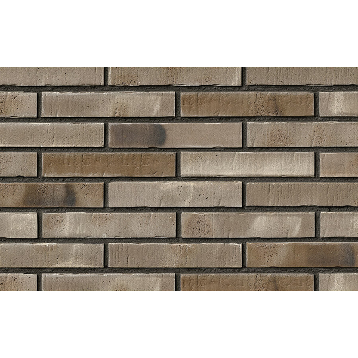 Клинкерная плитка АВС-Klinker Base grau Kohlebrand ziegelrau